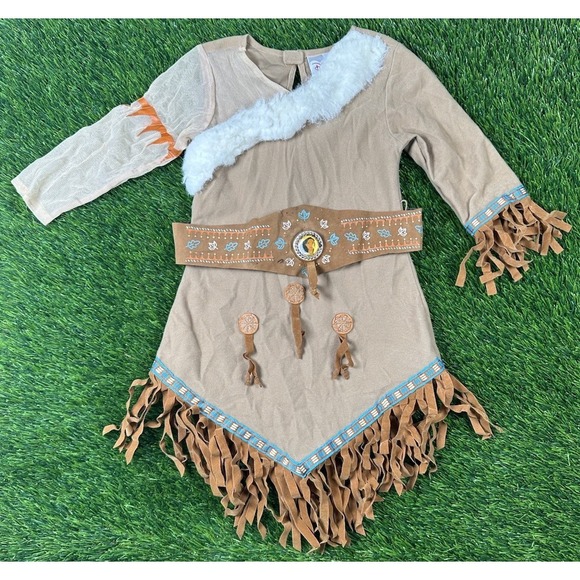 Disney Other - Vintage Disney Store Pocahontas Costume Girls Size XXS 2/3